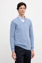 Tommy Hilfiger pulóver kasmír keverékből könnyű, MW0MW28047 - kék L