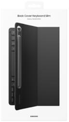 Samsung X610, X810, X820 Galaxy S9 FE+, S9+, S10+ tablet tok billentyűzettel, francia billentyűzet kiosztás (AZERTY), fekete (EF-DX820BBEGFR)