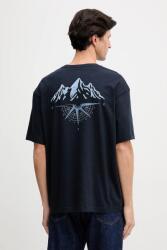 BOSS Orange pamut póló - sötétkék S - answear - 18 790 Ft