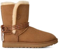 Ugg velúr hócipő Bailey Tie - barna Női 36