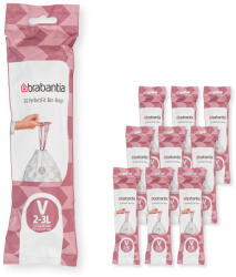 Brabantia Saci pentru gunoi V PERFECTFIT 3 l, 200 buc, Brabantia (BRAB137686)
