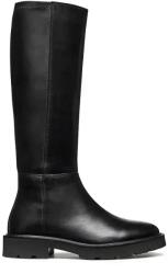 GEOX csizma D NORIZE fekete, lapos talpú, D564ZB 043KB C9999 - fekete Női 41