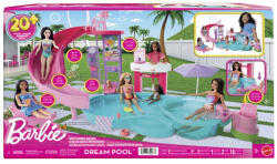 Mattel Barbie medencés buli 55330