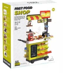 Man Yuk Toys Mobil gyorsétterem játékszett, 88 db-os 889-281