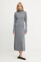 HUGO BOSS gyapjú ruha - szürke S