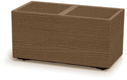 Prosperplast Virágcserep Prosperplast MADERA CASE eco fa 57, 7 cm eco natur (DMA600W-4665W) - platinashop