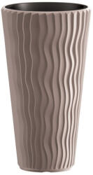 Prosperplast SANDY SLIM virágcserép mokka 34, 9 cm (DPSP350-7529U) - platinashop