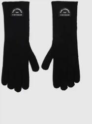 Karl Lagerfeld kesztyűk - fekete M - answear - 20 390 Ft