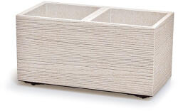 Prosperplast Virágcserep Prosperplast MADERA CASE eco fa 57, 7 cm fehér eco (DMA600W-S449W) - platinashop