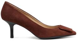 Geox magasszárú cipő velúrból D KLEOPY barna, alacsony talpú, D56YBC 00021 C7011 - barna Női 38