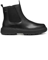 Geox bőr csizma D LAMIDIE + GRIP ABX - fekete Női 41