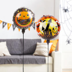 Family Halloween lufi szett - tök & kastély - 2 db / csomag (58080J)