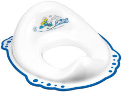 MALTEX Csúszásmentes WC szűkítő Hupikék törpikék - white