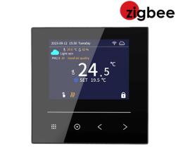 WENTOREX Control FE-2 ZigBee érintőképernyős szobatermosztát padlóhőmérséklet érzékelővel elektromos padlófűtéshez (16A) (HYT002-16A) - kazanexpressz