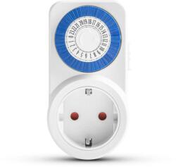  Delight analóg kapcsolóóra - fél órás időközökkel - 250V - 16A (20299)