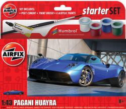 Airfix Pagani Huayra 1: 43 makett készlet festékkel, ragasztóval (A55008) (A55008)