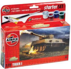 Airfix Tiger 1 1: 72 makett készlet festékkel, ragasztóval (A55004) (A55004)