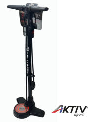 Velotech Kerékpárpumpa Velotech műhelyi nyomásmérős (49406) - aktivsport