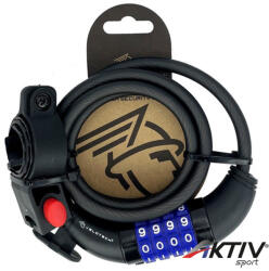 Velotech Kerékpárzár számzáras Velotech 0, 8x100 cm (39502) - aktivsport