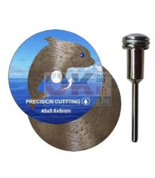 SKT Diamond SKT 511 mini gyémánttárcsa, 50×0, 6× 6mm/1db + tengely (skt511050T) (skt511050T)