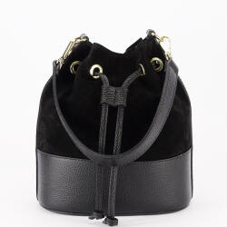 SOFILINE Geanta neagra tip sac din piele naturala 1313 M9 (1313BLACK)