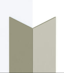 Profilplast Sarokélvédő 30x30 eloxált matt olíva