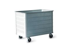 AVLift Szállodai- és mosodai kocsi 600 literes, perforált könnyűfémlemezből 1350 x 750 x 850 mm