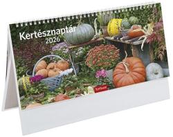 Toptimer Asztali naptár képes TOPTIMER T054 álló fehér lapos Kertész fehér papír táblás 2027 (T541P-00P) - robbitairodaszer