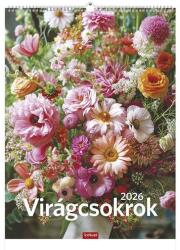 TopTimer Falinaptár TOPTIMER T093 310x420mm álló Virágcsokrok 2026 (T9300-16A) - robbitairodaszer