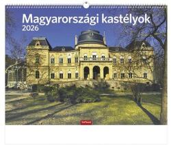 TopTimer Falinaptár TOPTIMER T093 420x310mm fekvő Magyarországi kastélyok 2026 (T9300-26F) - robbitairodaszer