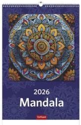 TopTimer Falinaptár TOPTIMER T094 220x330mm álló Mandala 2026 (T9400-05A) - robbitairodaszer