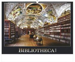 TopTimer Falinaptár TOPTIMER T096 420x560mm fekvő Bibliotheca 2027 (T9600-06F) - robbitairodaszer