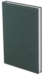 TopTimer Határidőnapló TOPTIMER Traditional T012 B/6 heti fehér lapos zöld 2026 (T012T-006) - robbitairodaszer