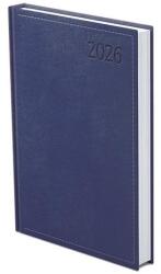 TopTimer Határidőnapló TOPTIMER Traditional T021 A/5 napi fehér lapos kék 2026 (T021T-004) - robbitairodaszer