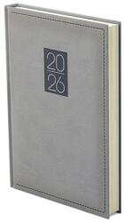 TopTimer Határidőnapló TOPTIMER Classic C021 A/5 napi sárga lapos szürke 2026 (C021C-005)