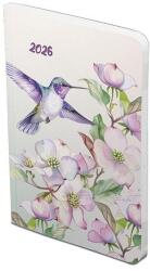 TopTimer Határidőnapló TOPTIMER Joy Flexi F012 B/6 heti fehér lapos Kolibri 2026 (T012F-007) - robbitairodaszer