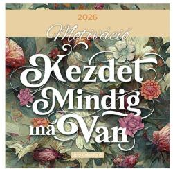 Lizzy card Falinaptár LIZZY CARD 300x600mm álló Motiváció 2026 (21670) - robbitairodaszer