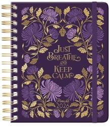 Planall Határidőnapló PLANALL Classic B/5 heti spirálos keményfedelű gumis Purple 2026 (21537)