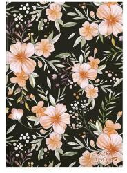 Lizzy Card Határidőnapló LIZZY CARD B/6 napi keménytáblás Black or orange 2026 (21782) - robbitairodaszer