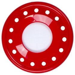 Dohány Frizbi 24 cm lyukas piros (406) - s1sport
