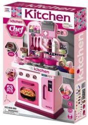  Játékkonyha, 53 kiegészítővel, zenél, világít - jatek21