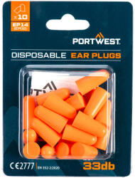 Portwest PU hab füldugó (200 pár) (EP14ORR)