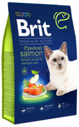 Brit Premium Nature Cat Sterilized Salmon 8kg (109227)