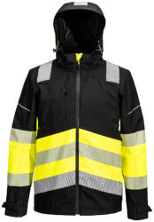 Portwest PW3 Hi-Vis Class 1 Extreme lélegző esőkabát (PW368YBRM)