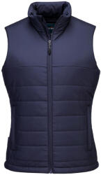 Portwest Professional szélálló női bélelt baffle mellény (S607NVRM)