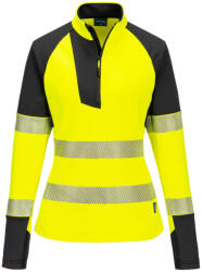 Portwest PW3 Hi-Vis 1/4 Cipzáras Sweatshirt (T173YBRL)