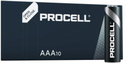 Duracell PROCELL AAA10 LR03 Alkáli elemek 10 db (DURBAT1810)