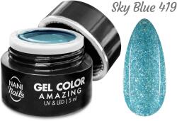 NANI Amazing Line UV zselé 5 ml - Sky Blue