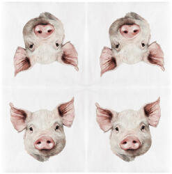 Esschert Design Malacos 3 rétegű szalvéta, 33 x 33 cm (TP429)