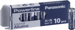 Panasonic Powerline AA LR6 Ceruza Industrial Alkáli Elem x 10 db (PS-PLLR6-P10)